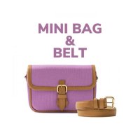 SUNDAY ESSENTIAL 미니 백 벨트 세트 08 라일락 MINI BELT BAG SET 08 LILAC