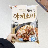 CJ 정통식 야끼소바 412g x 1개 아이스박스포장