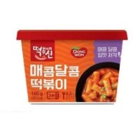 동원 떡볶이의신 매콤달콤 컵떡볶이 160g 5개