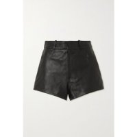 Zeynep Arcay 여성 Leather shorts 반바지 PF22SH06BLACK