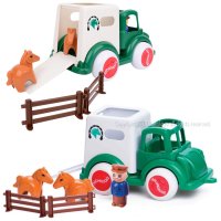 바이킹토이 농장 트럭 자동차놀이 돌아기 장난감 어린이날선물