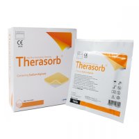 [Therasorb] 테라솝 알지플러스 친수성 폼드레싱 (10매입) - 20 x 20cm