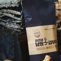 채곡당 한선생 통김부각 40gX5봉 남원김부각 유기농김 수제부각 자연간식 NON-GMO 유채유