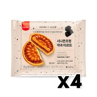 삼립 도식화 시나몬조청 약과타르트 디저트간식 75g x 4개