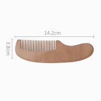 유아용 머리 마사지기 부드러운 양모 헤어 브러시 휴대용 목욕 빗 아기 돌보기  01 Flat Comb