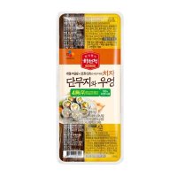 CJ 하선정 4 치자단무지와 우엉 220g 100 국산무 김밥재료 우리집 식재료 여름더위 별미 감칠맛