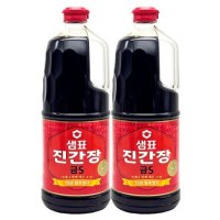 샘표 진간장 금S 1 7L x 2개