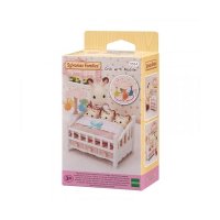 SYLVANIAN FAMILIES 5534-세쌍둥이 아기 침대와 모빌