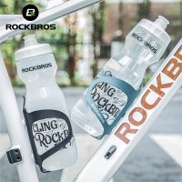 ROCKBROS 사이클링 물병 케이지 초경량 자전거 병 홀더 지원 도로 액세서리