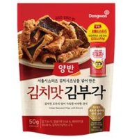 동원 양반 김치맛김부각 찹쌀풀 영양간식 안주 밥반찬 50g