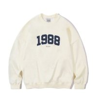 FILLUMINATE 오버핏 1988 스웨트 셔츠-크림 Overfit Sweat Shirt-Cream 11203633