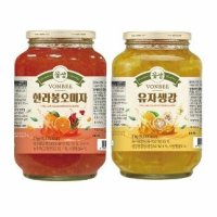 단일상품 한라봉오미자 유자생강 - 본비 블렌디드 액상차 2kg x 2