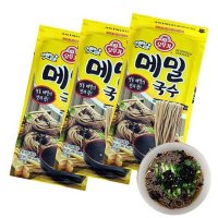 오뚜기 옛날 메밀국수 건면 -400gx3팩 12인분