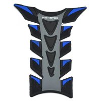 Motorcycle Tank Gas Protector Pad Sticker 3D Fiber Rubber Decal Fit For Honda PGM YG030 NSR250