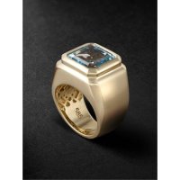 42 Suns 남성 Topaz Signet Ring 반지 YGLBT NEW SIZE R6854