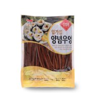 일미농수산 일가집 양념우엉 1kg 식자재 식당반찬 김밥용