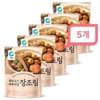 청정원 돼지고기 메추리알 장조림 130g 5개입