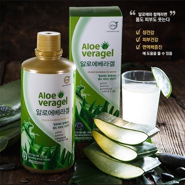 <b>하이알로에 알로에겔</b> 1kg 오리지널맛  면역력증진 유기농 멕시코산