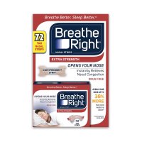 브리드라이트 수면 코골이 밴드 72개입 Breathe Right 2종