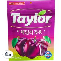 테일러 푸룬건자두  250g  4개