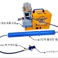 공기통 충전기 고압 에어 공기 펌프 다이버 잠수 소형