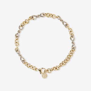 14k,18k 볼륨 인피닛 트위스트 팔찌