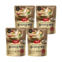 양반 수라 통다리 삼계탕 460g 4개 one option