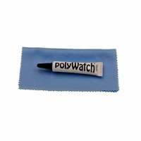 Polywatch 폴리 시계 플라스틱 크리스탈 유리 광택 스크래치 리무버 도구 천 - Polywatch