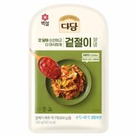 CJ제일제당 1 1 백설 다담 겉절이양념 150g 간편한 집밥 맛집 식당용 양념 여행 캠핑 접대 홈파티 1개