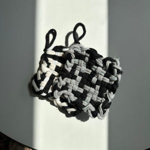 [리뷰이벤트] 업사이클링🌎 양말목 티코스터, 시나몬