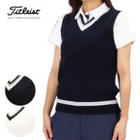 타이틀리스트 TITLEIST 타이틀리스트 여성 조끼 니트 통풍 여름 TSWK2053