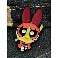 파워퍼프걸 POWERPUFF GIRLS 뱃지 브로치 블로섬