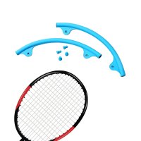 2 Pieces Badminton Racket Head Sleeve Silicone Lightweight Absorbing Practical Protective Case