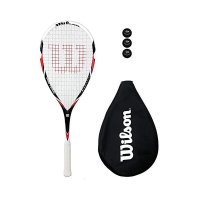 독일 윌슨 스쿼시라켓 스쿼시채 Wilson Pro Team Squash Racket 3 Balls RRP