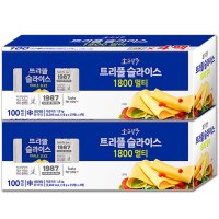 동원에프앤비 동원 트리플 슬라이스 치즈 1 8kgX2개 200매
