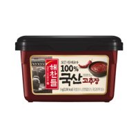 CJ제일제당 해찬들 100 국산 고추장 1kg x6개