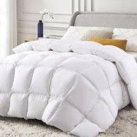 Subrtex Goose Feather Down Comforter Full Size Duvet Insert - Subrtex