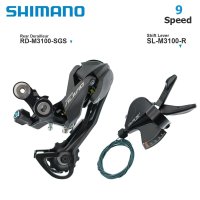 Shimano ALIVIO 9 단 MTB 자전거 그룹 세트 트리거 시프터 레버 SGS 후방 변속기 산악 자전거 부품 M3100