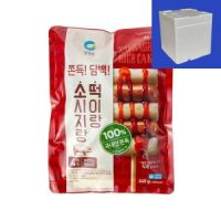 청정원 소시지랑 떡이랑 냉동 440g 4개 아이스박스