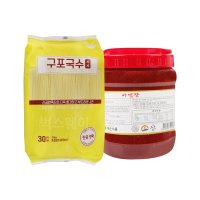 구포국수 소면 3kg 대운 비빔장 2kg