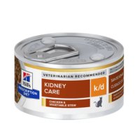 (고양이) 힐스 캣 kd k/d Kidney Care Can 82g(고양이 처방식-신장,심장) (참고사항 1박스-24캔)