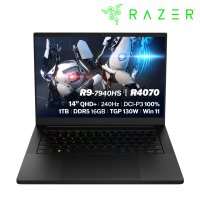 RAZER BLADE 14 R9 Zen4 R4070 QHD 게이밍 노트북