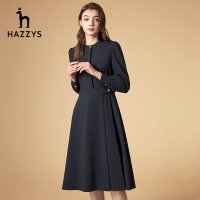 HAZZYS 헤지스 레이디스 여자 여성 드레스 롱 벨티드 원피스 AQWSC01DC16