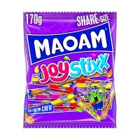 영국 HARIBO Maoam Joystixx sweets 하리보 마오암 조이스틱스 츄잉 캔디 170g 5팩