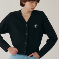 로라로라 BASIC BUTTON CARDIGAN