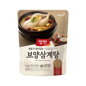 동원 양반 보양 삼계탕 900g (1~2인분) x 3개