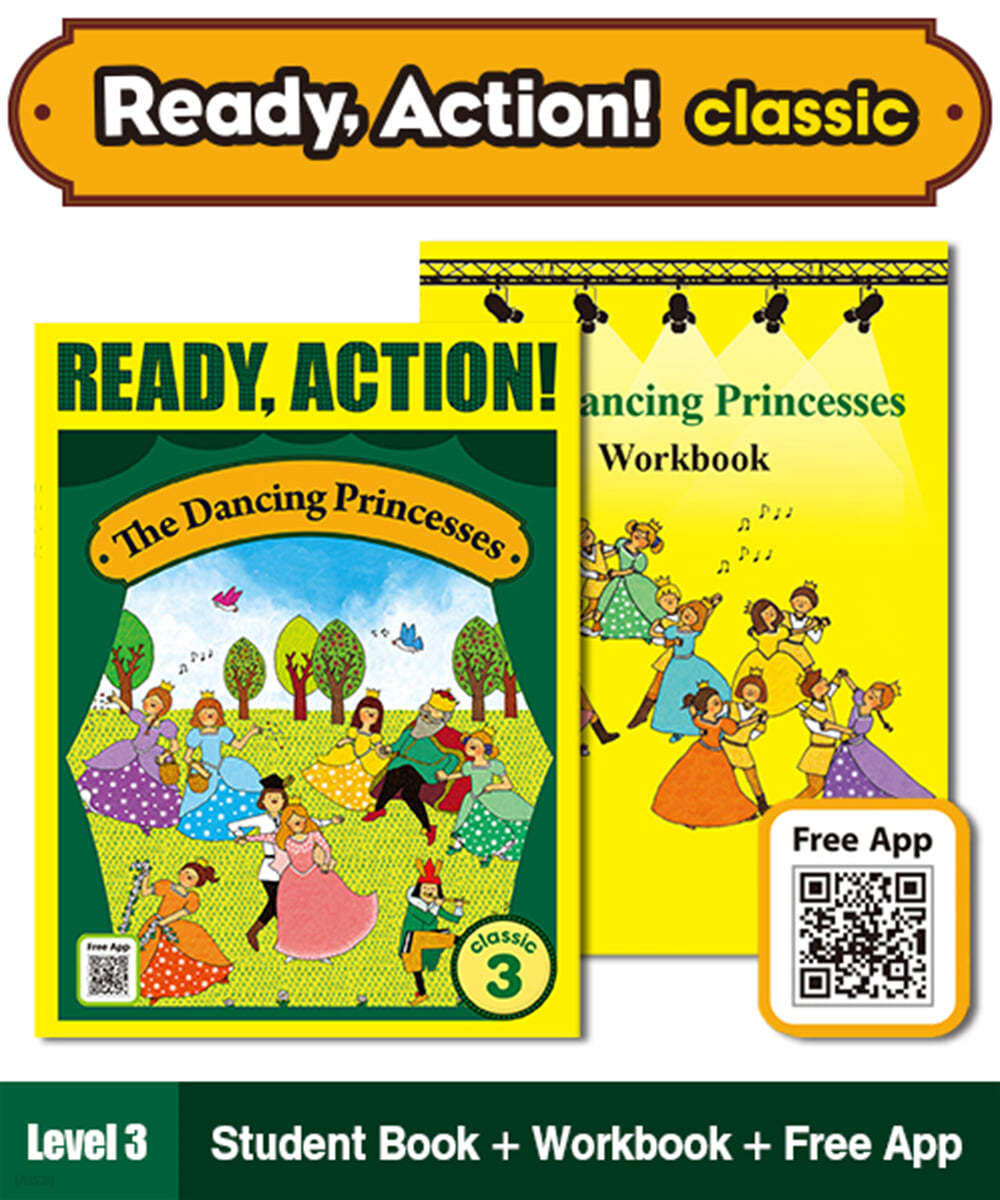 Ready Action Classic High: The Dancing Princesses SB+WB (with App QR) (QR code)