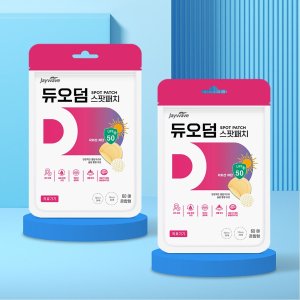 듀오덤 스팟패치 120매 혼합형(60매X2box) 여드름 상처보호 습윤패치