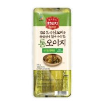 CJ더마켓 하선정 통오이지 무절임 쌈무 절임 장아찌 반찬 재료 집밥 가정식 300G