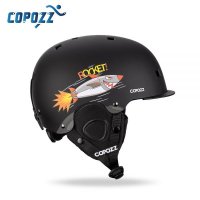 COPOZZ Cartoon Kids Children Ski Helmet Integrally-molded Outdoor Sports Protection Snowboard Helmet